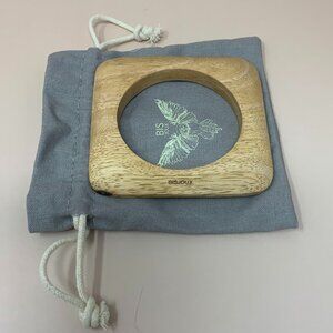Bisjoux | Square Orchard Wooden Bangle